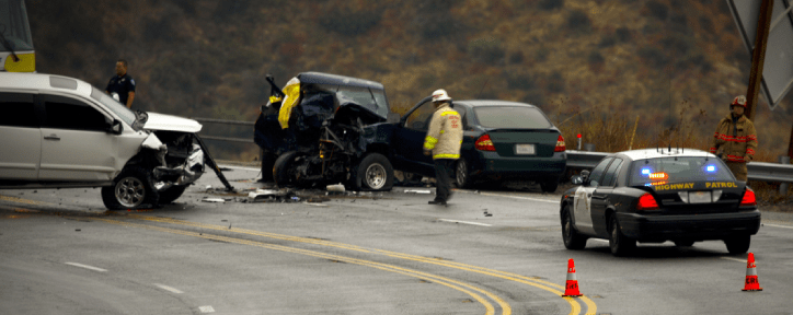 auto accident on NJ highway