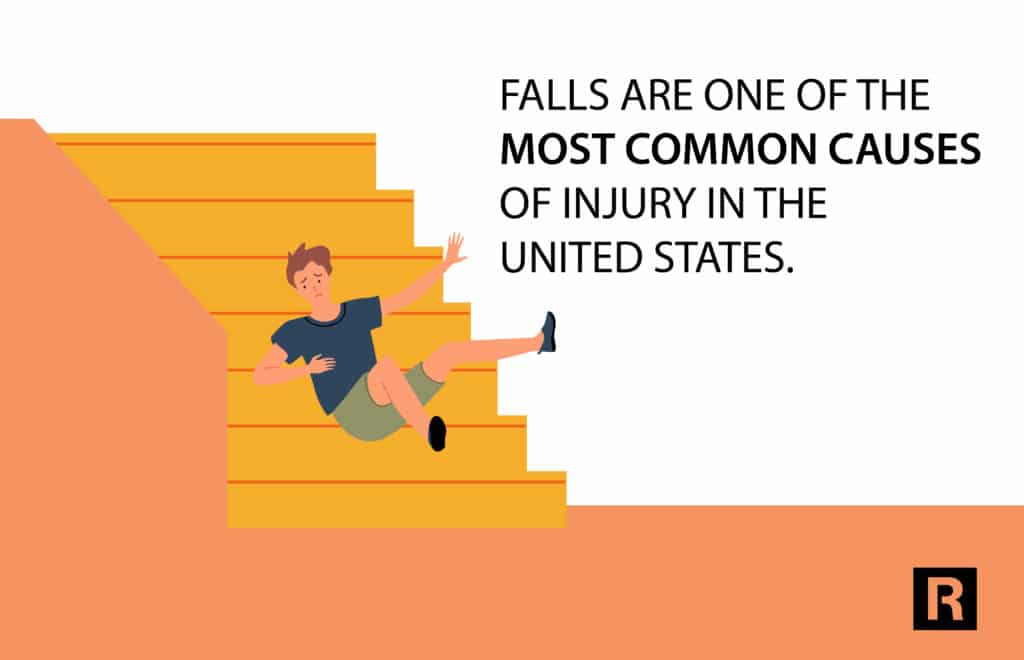 falls are one of the most common injury in the united states